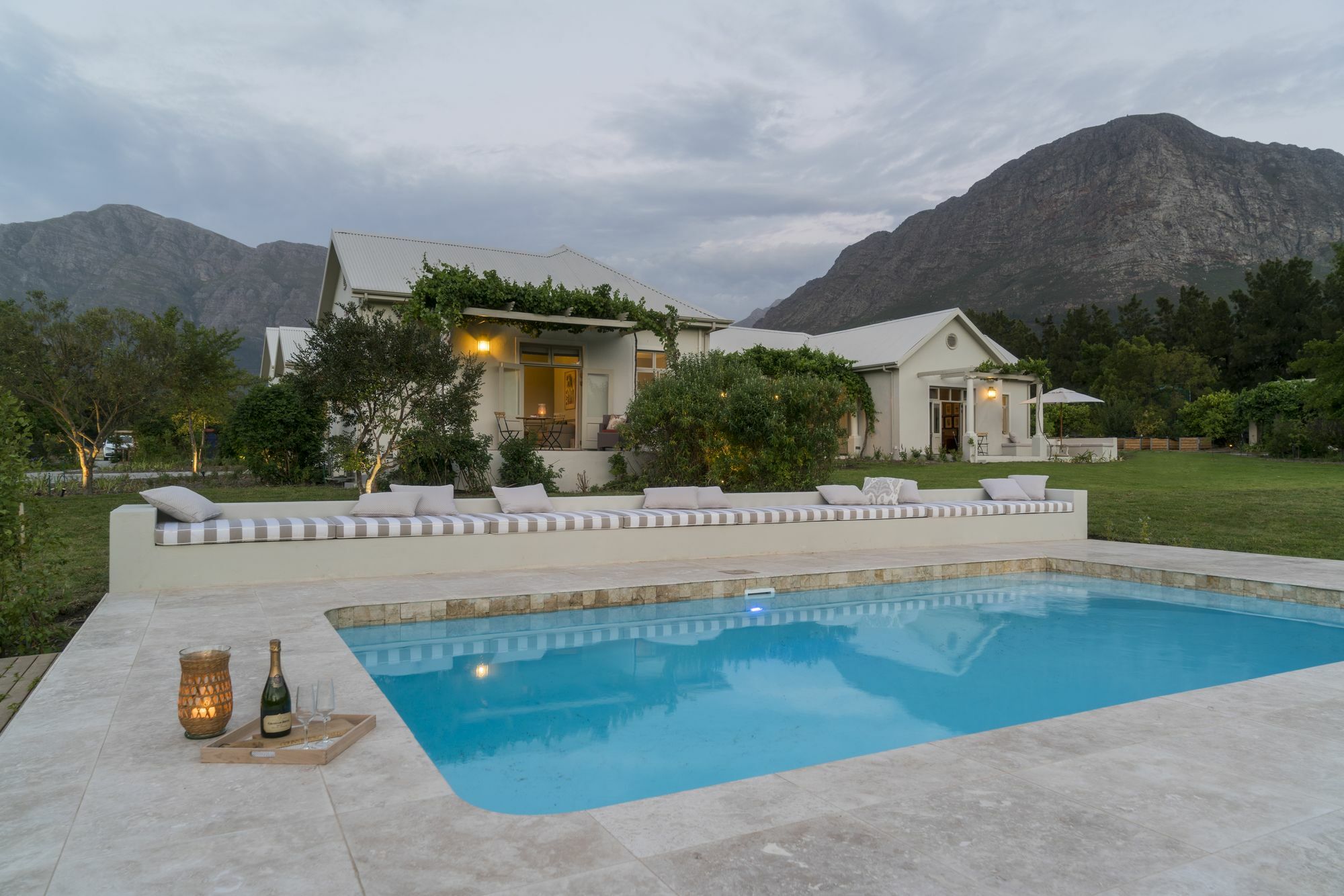 Cape Vue Country House Hotell Franschhoek Exteriör bild