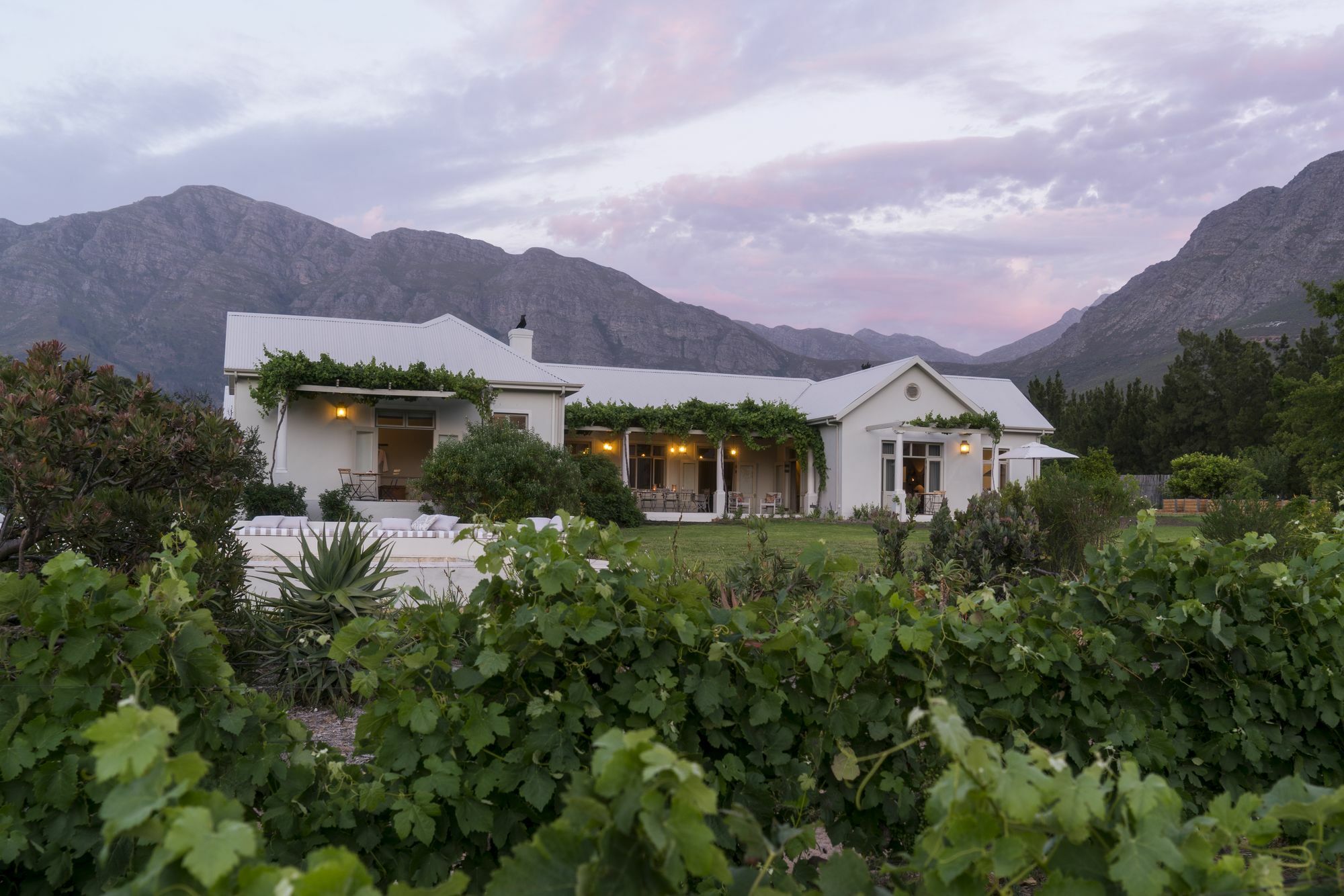 Cape Vue Country House Hotell Franschhoek Exteriör bild